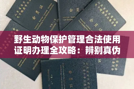 呼和浩特野生动物保护管理合法使用证明办理全攻略:辨别真伪的5个实用技巧
